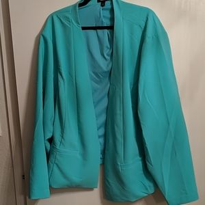 Torrid size 6 mint green blazer